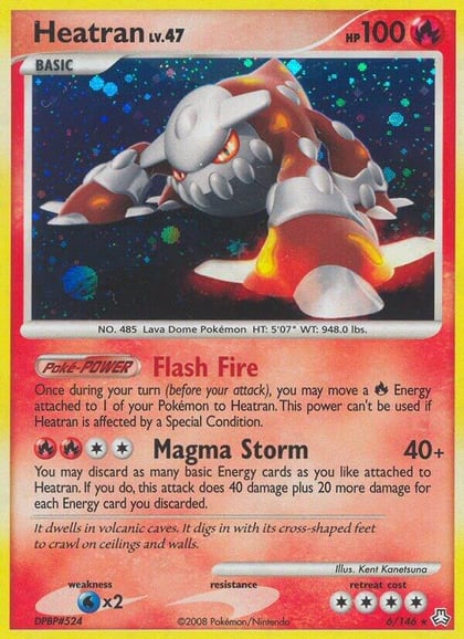 Heatran (6), Legends Awakened 6/146