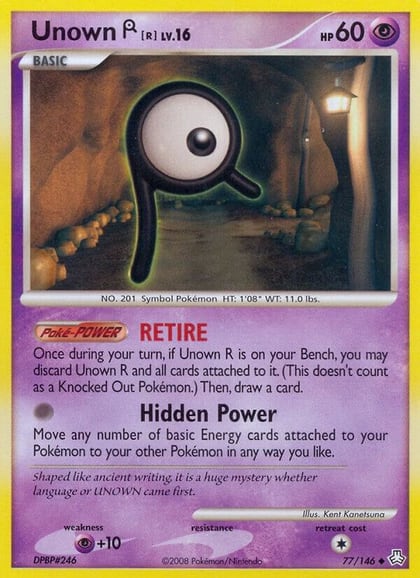 Unown (R), Legends Awakened 77/146