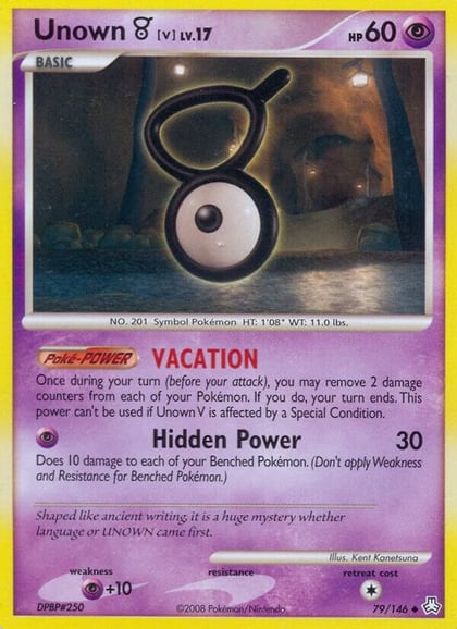 Unown (V), Legends Awakened 79/146