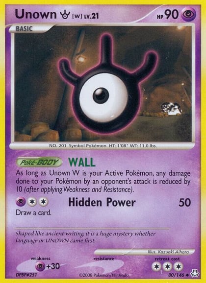 Unown (W), Legends Awakened 80/146