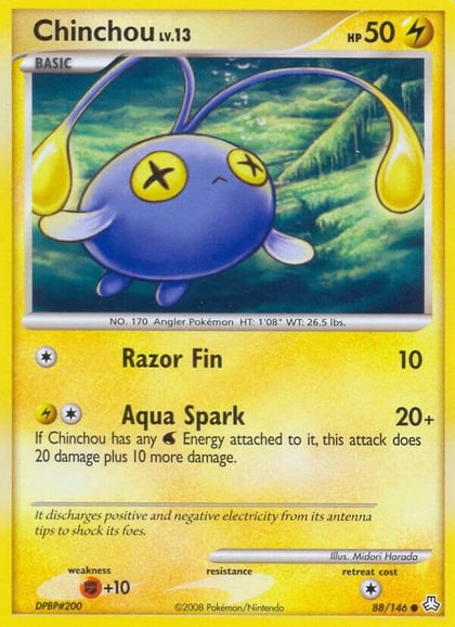 Chinchou (88), Legends Awakened 88/146