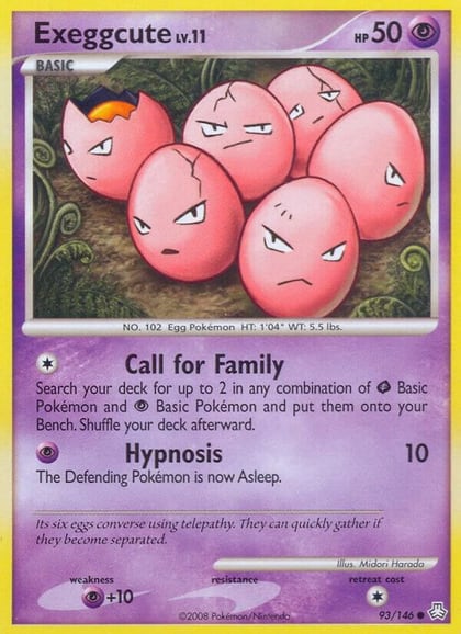 Exeggcute, Legends Awakened 93/146