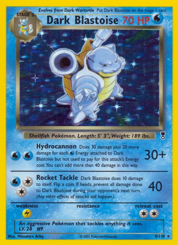 Dark Blastoise, Legendary Collection 004/110