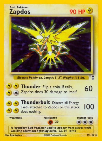Zapdos, Legendary Collection 019/110