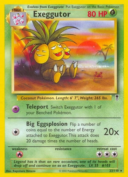 Exeggutor, Legendary Collection 023/110