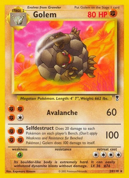 Golem, Legendary Collection 024/110