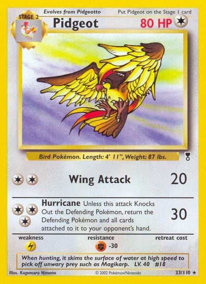 Pidgeot, Legendary Collection 033/110
