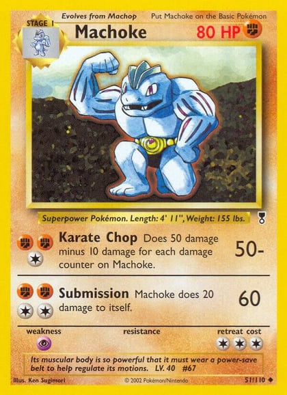 Machoke, Legendary Collection 051/110