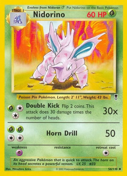 Nidorino, Legendary Collection 056/110