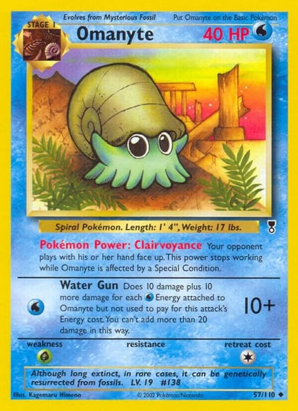 Omanyte, Legendary Collection 057/110