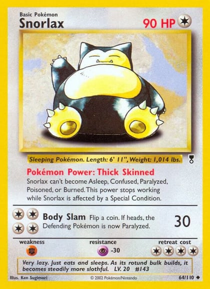 Snorlax, Legendary Collection 064/110