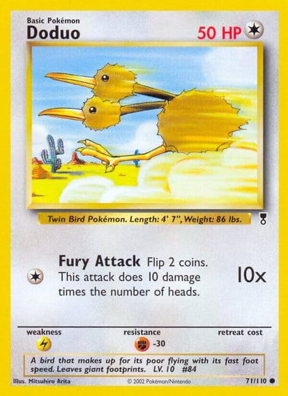 Doduo, Legendary Collection 071/110