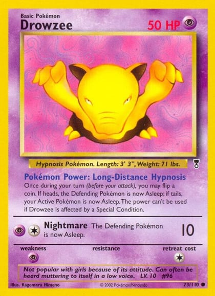 Drowzee, Legendary Collection 073/110