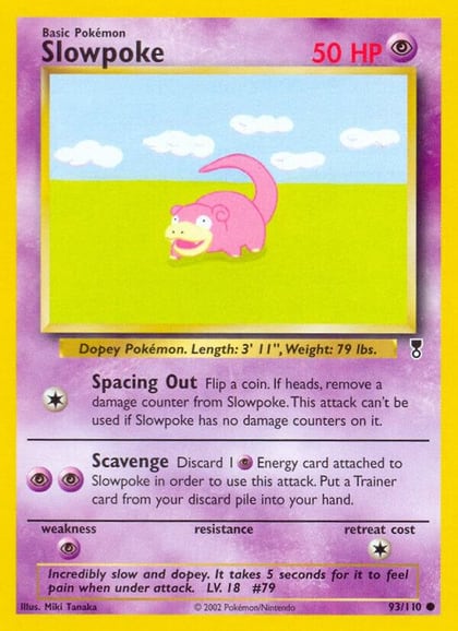Slowpoke, Legendary Collection 093/110