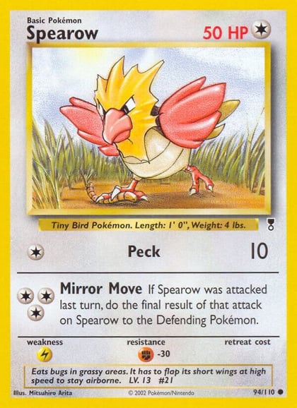 Spearow, Legendary Collection 094/110