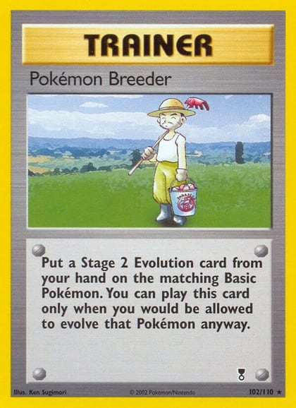 Pokemon Breeder, Legendary Collection 102/110