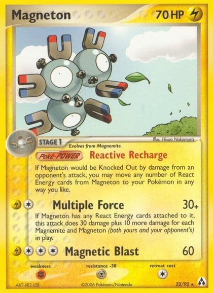 Magneton, Legend Maker 22/92