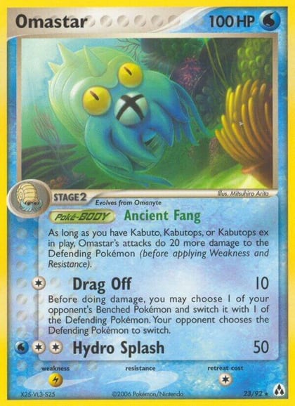 Omastar, Legend Maker 23/92