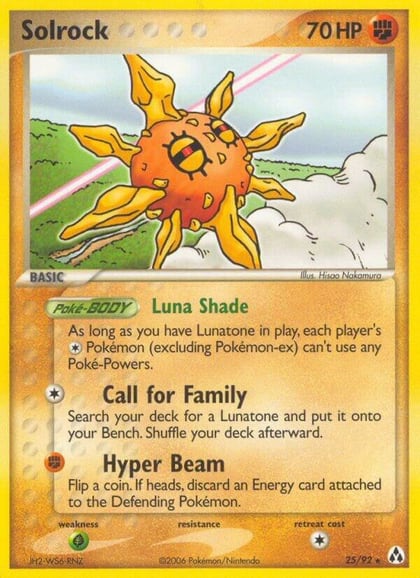 Solrock, Legend Maker 25/92