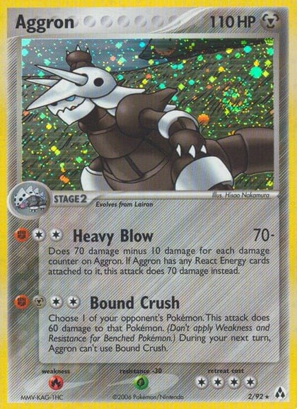 Aggron, Legend Maker 2/92