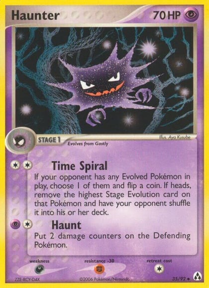 Haunter, Legend Maker 35/92