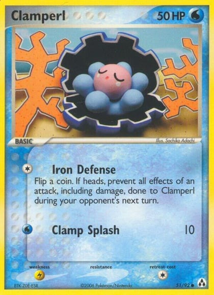 Clamperl, Legend Maker 51/92