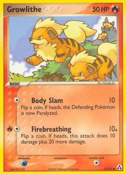 Growlithe, Legend Maker 55/92