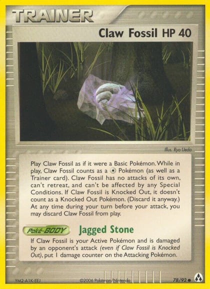 Claw Fossil, Legend Maker 78/92