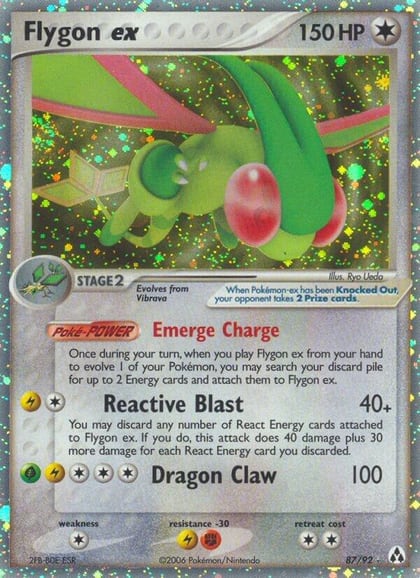 Flygon ex, Legend Maker 87/92