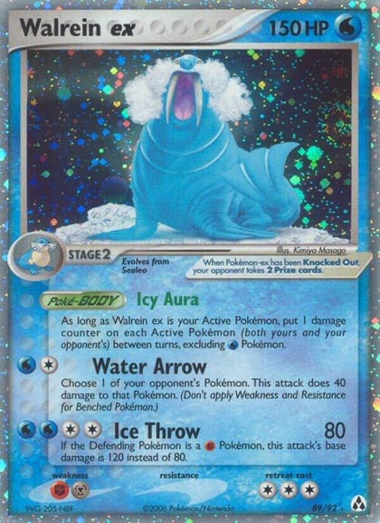Walrein ex, Legend Maker 89/92
