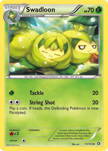 Swadloon, Legendary Treasures 11/113