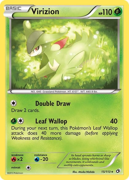 Virizion, Legendary Treasures 15/113