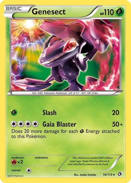 Genesect, Legendary Treasures 16/113