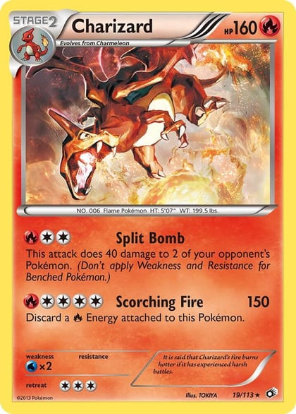 Charizard, Legendary Treasures 19/113