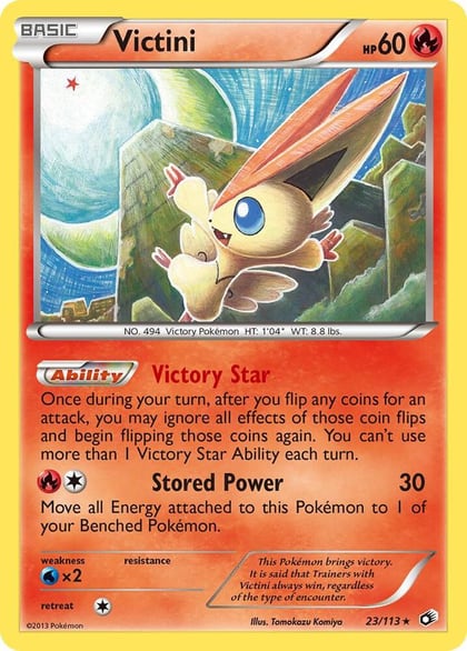 Victini, Legendary Treasures 23/113