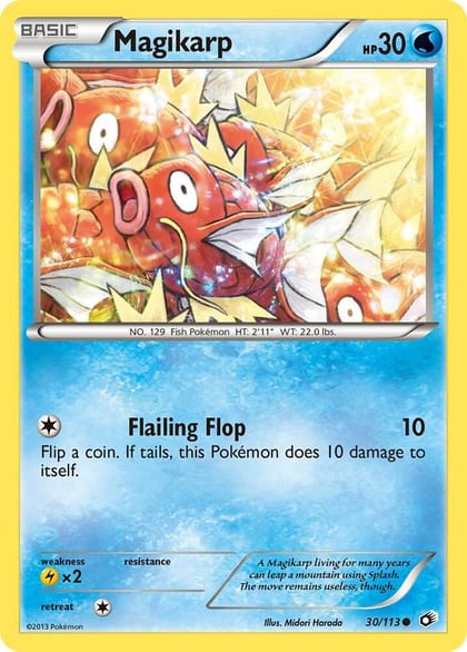 Magikarp, Legendary Treasures 30/113