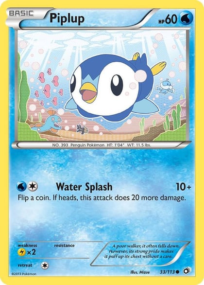 Piplup, Legendary Treasures 33/113