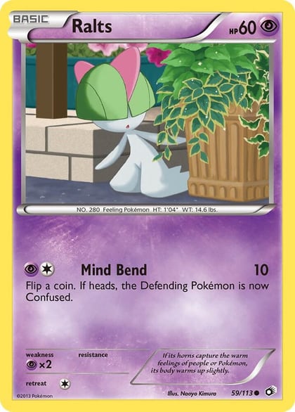 Ralts, Legendary Treasures 59/113