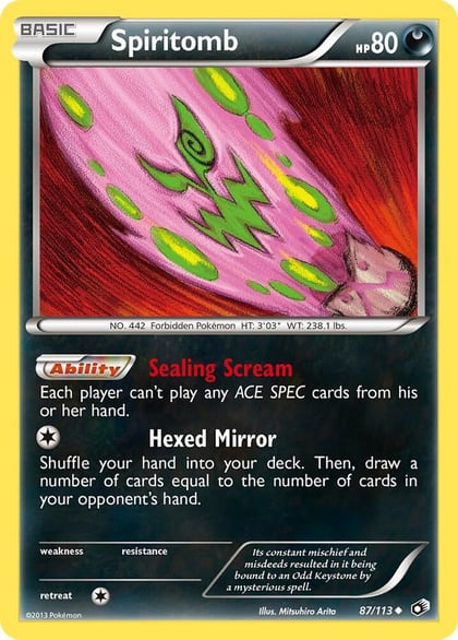 Spiritomb, Legendary Treasures 87/113