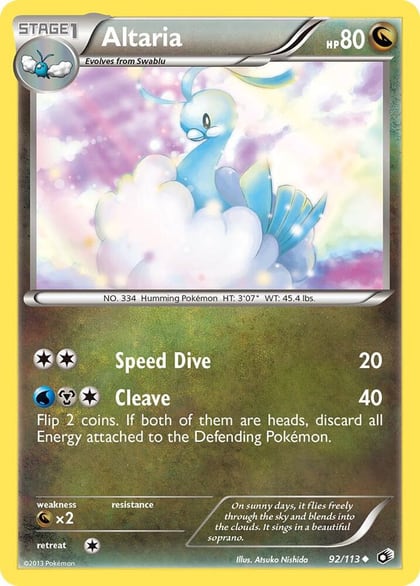 Altaria, Legendary Treasures 92/113