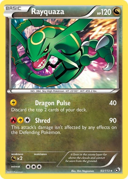 Rayquaza, Legendary Treasures 93/113