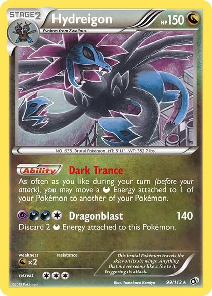 Hydreigon, Legendary Treasures 99/113