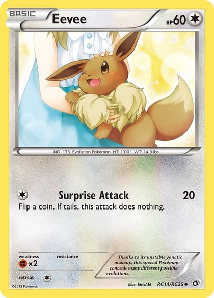 Eevee, Legendary Treasures: Radiant Collection RC14/RC25
