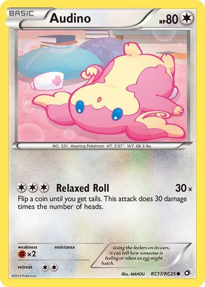 Audino, Legendary Treasures: Radiant Collection RC17/RC25