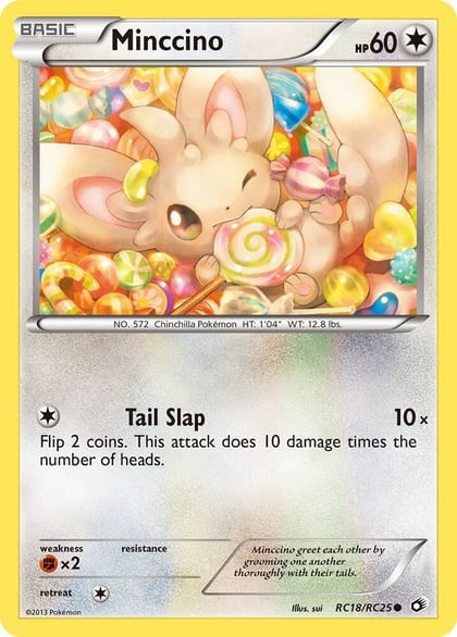 Minccino, Legendary Treasures: Radiant Collection RC18/RC25