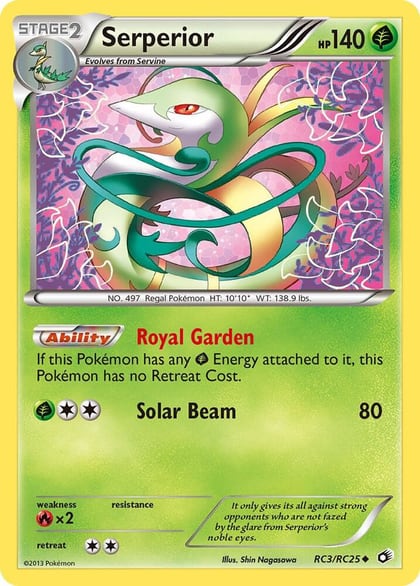 Serperior, Legendary Treasures: Radiant Collection RC3/RC25