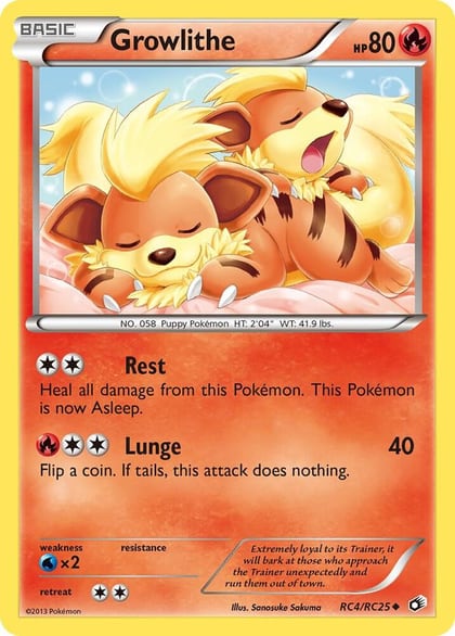 Growlithe, Legendary Treasures: Radiant Collection RC4/RC25