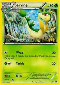 Servine - 1/12, McDonald's Promos 2012 001/012