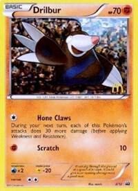 Drilbur - 8/12, McDonald's Promos 2012 008/012
