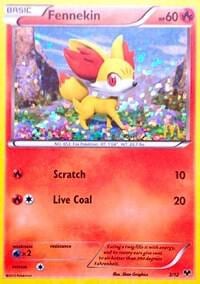 Fennekin - 3/12, McDonald's Promos 2014 003/012